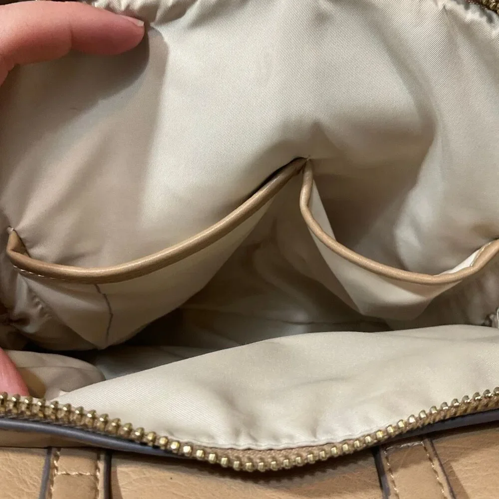 I.N.C International Concepts Giigi Backpack faux leather tan